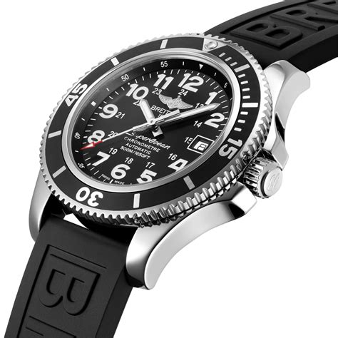 breitling superocean 42 black steel|Breitling Superocean 42 for sale.